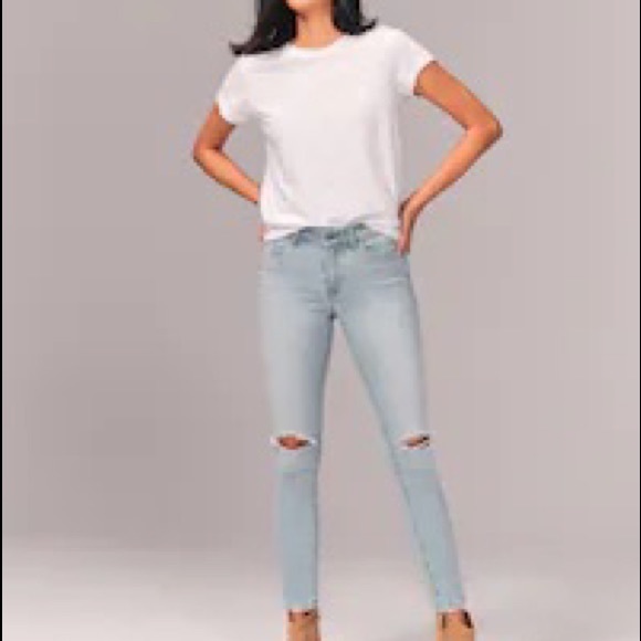 Abercrombie Harper Super Skinny Ankle Jeans - Picture 4 of 4